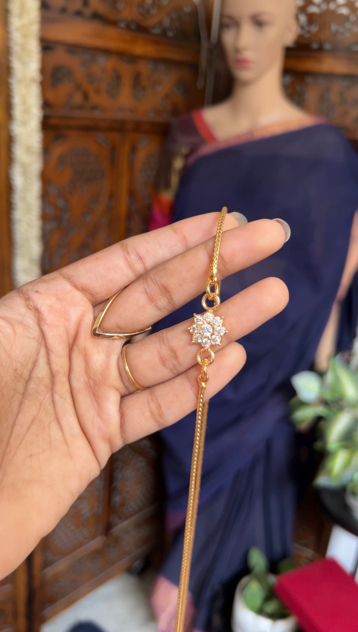 Mugappu chain (30 inches)
