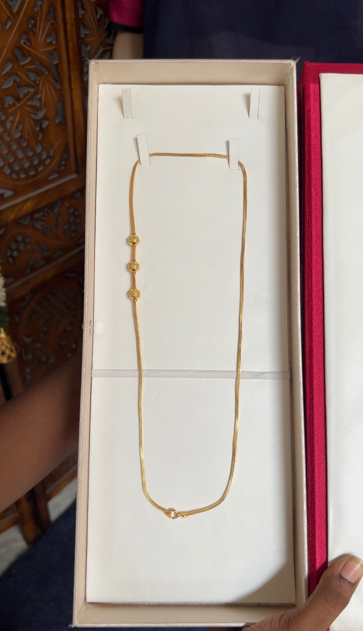 Mugappu chain (24 inches)