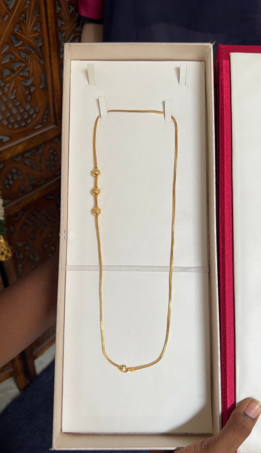 Mugappu chain (24 inches)
