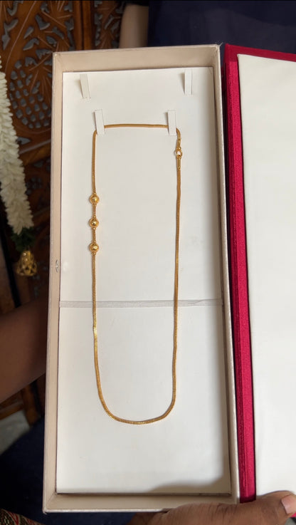 Mugappu chain (24 inches)