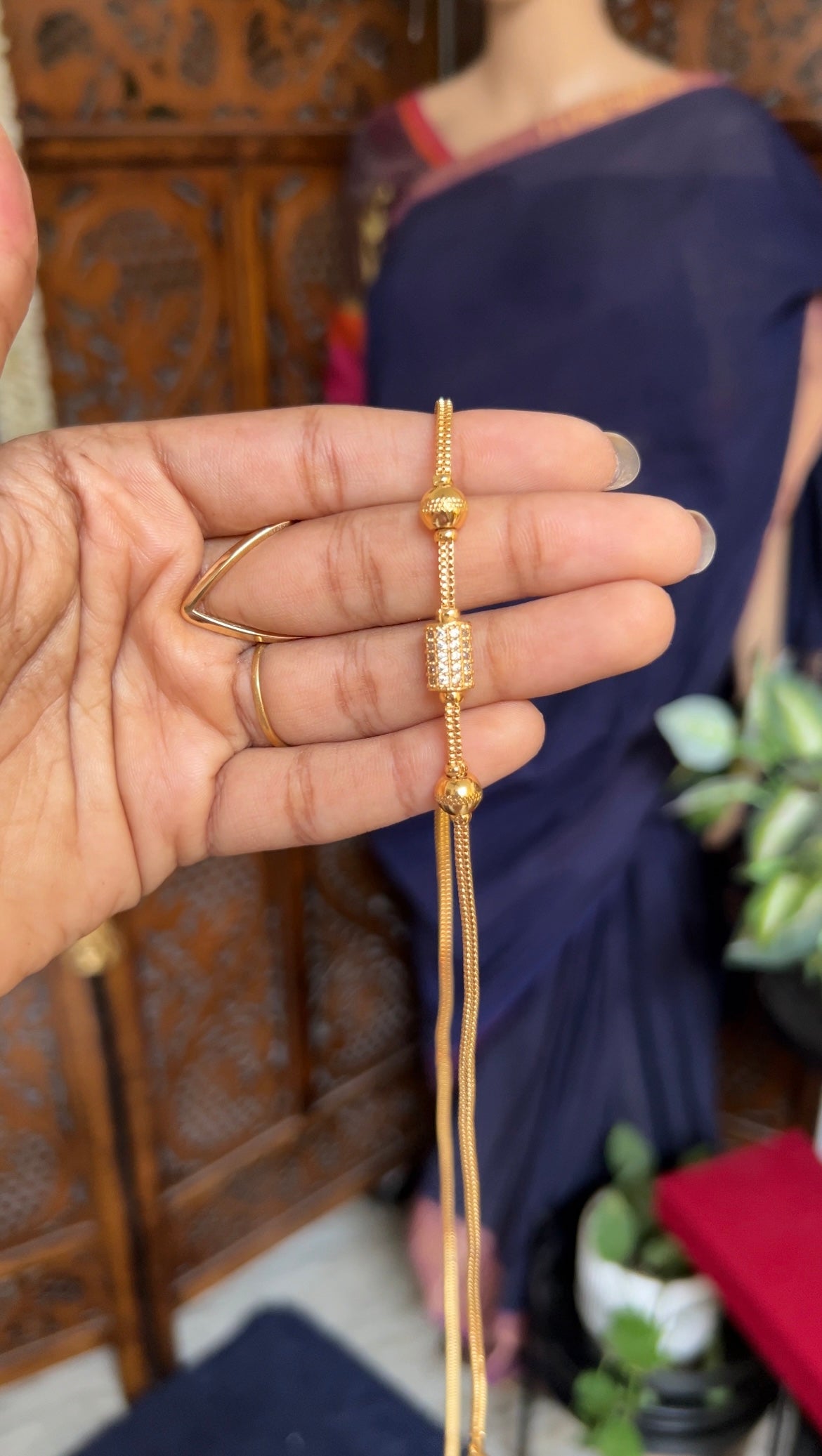 Mugappu chain (24 inches)