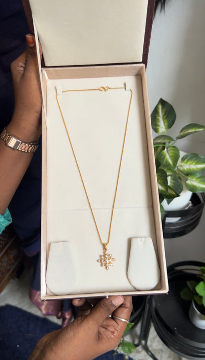 Dollar chain (square white)