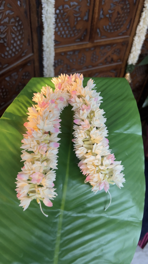Blush pink mullai (15inch)