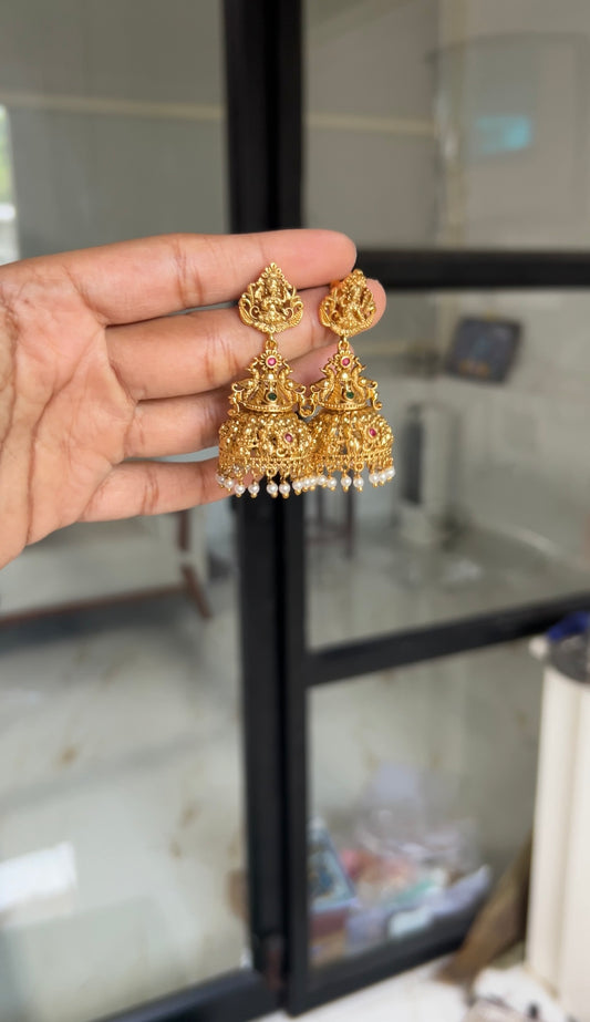 Nagasi jhumkas - Thaanya - janvi