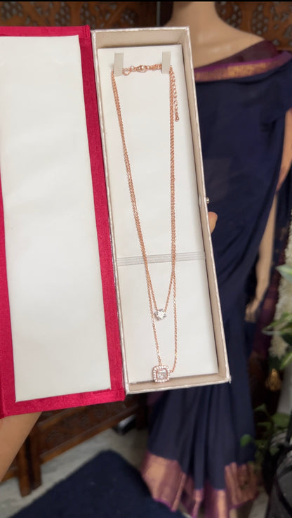 chain - rose gold