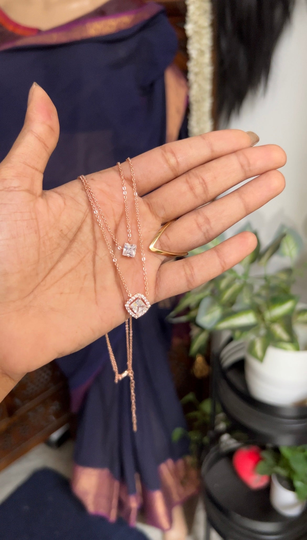 chain - rose gold