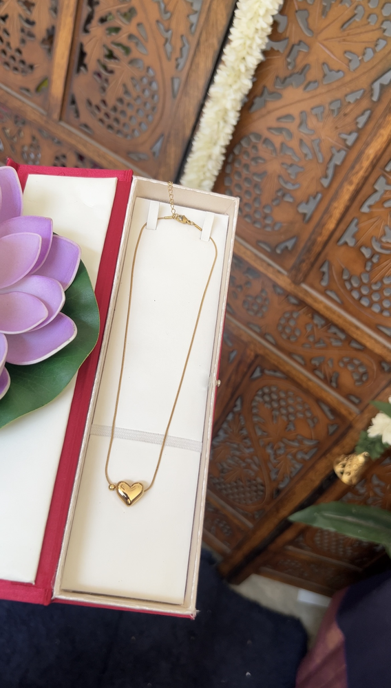 Chain-Anti tarnish(Heart)