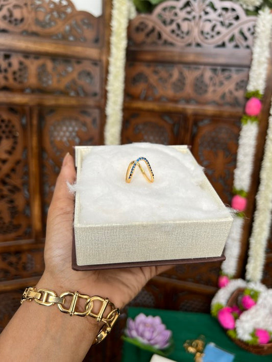 vanki ring - blue