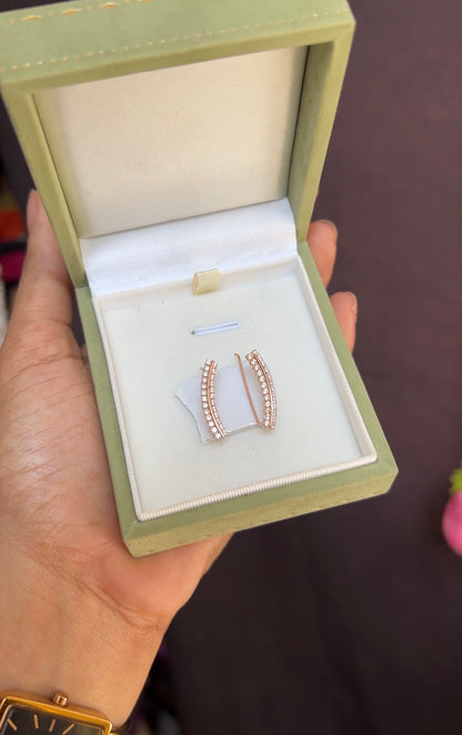 Earclimber - Rose gold