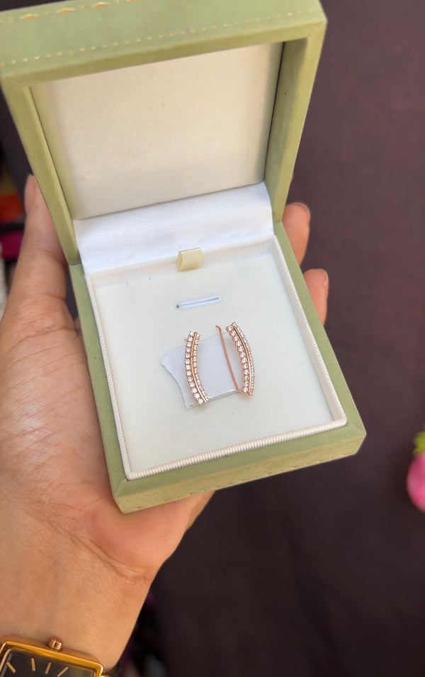 Earclimber - Rose gold