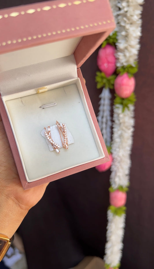 Earclimber - Rose gold