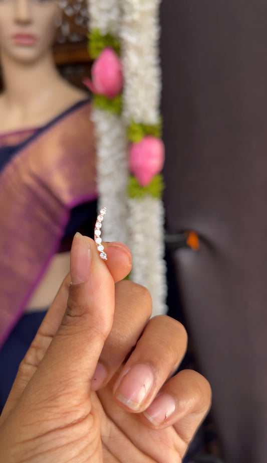 Earclimber - rose gold