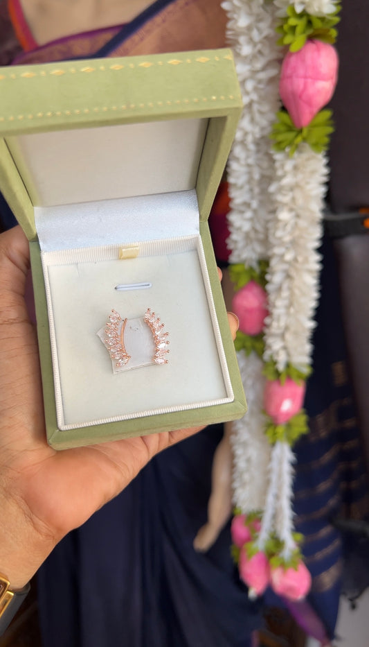 Earclimber - rose gold