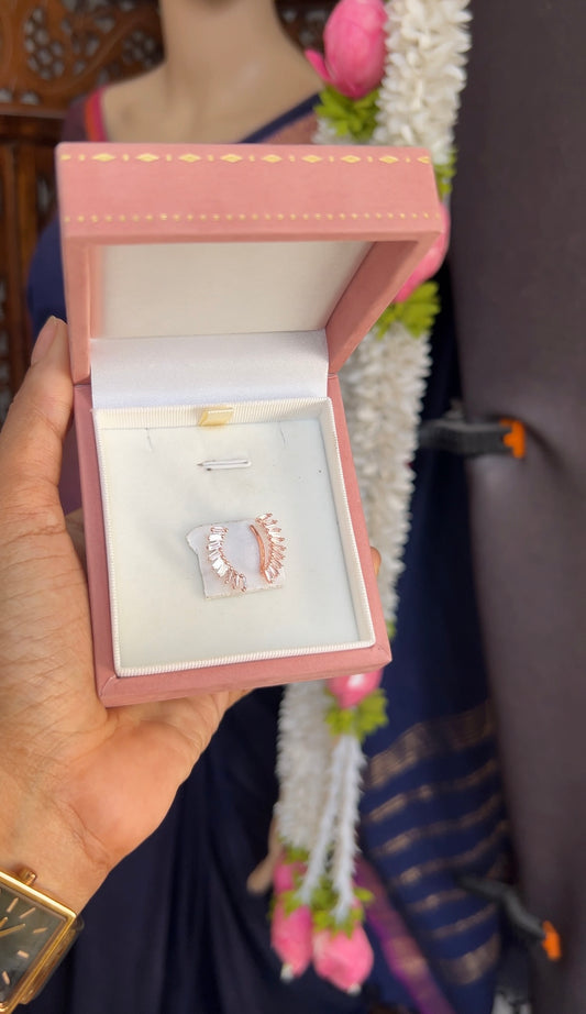 Earclimber - rose gold