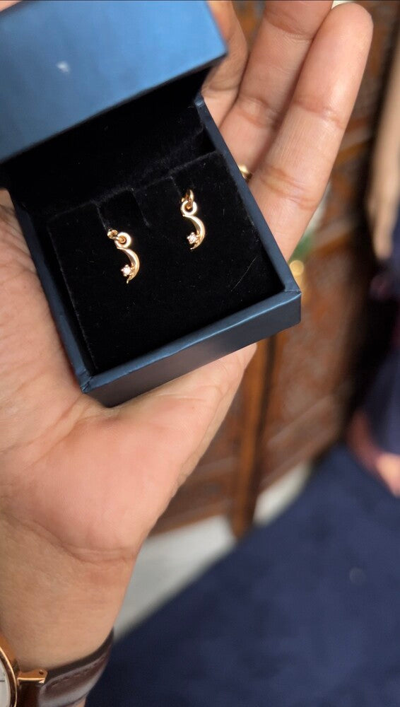 Bugadi earring - moon