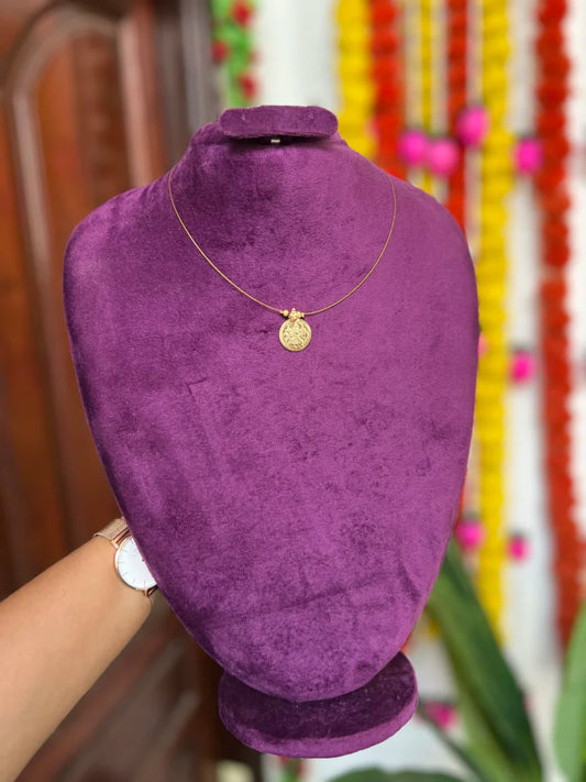 Lakshmi coin invisible chain - 1 coin- Gla