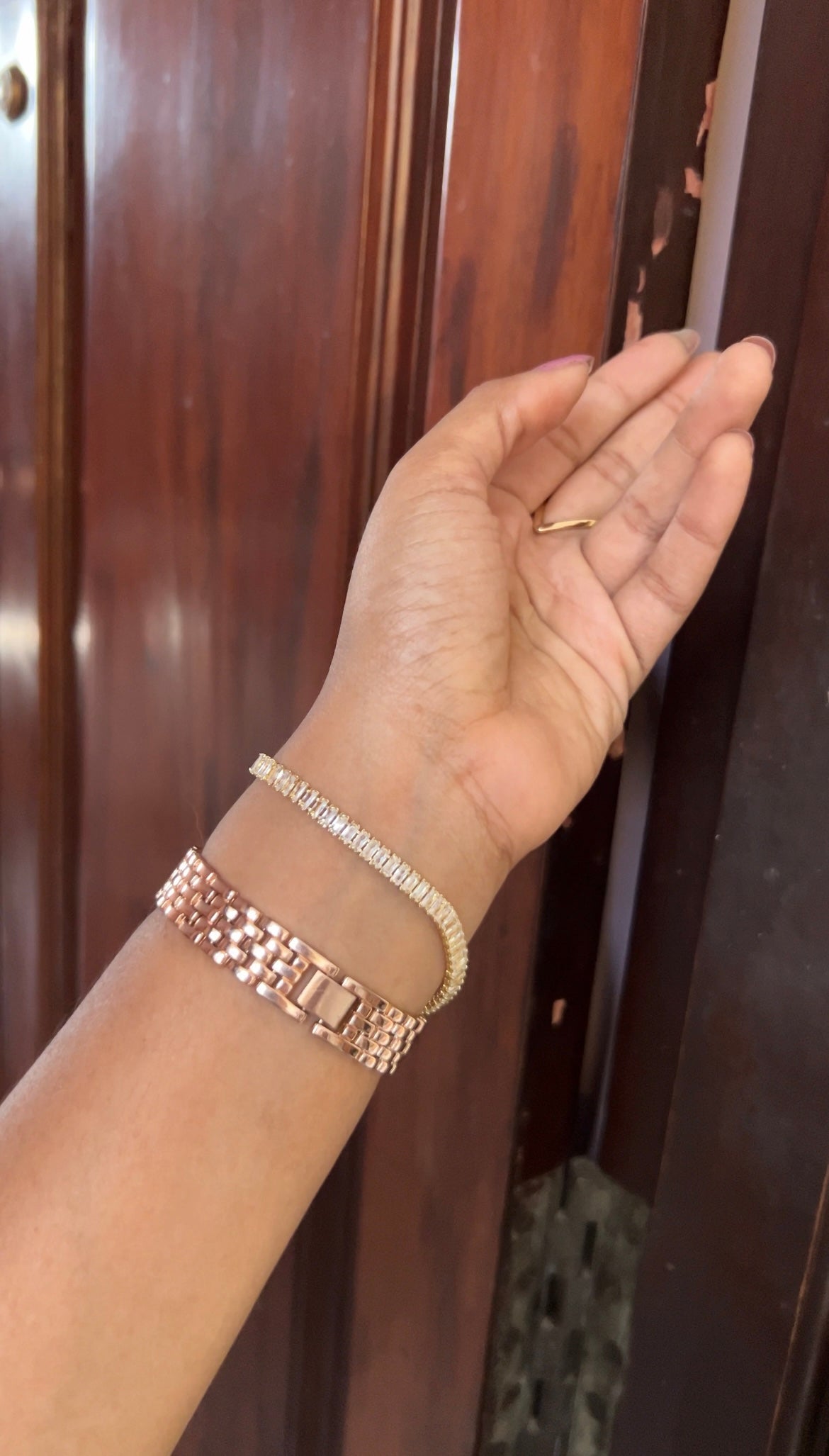 Chain bracelet -gold