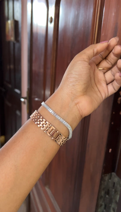 Chain bracelet -silver