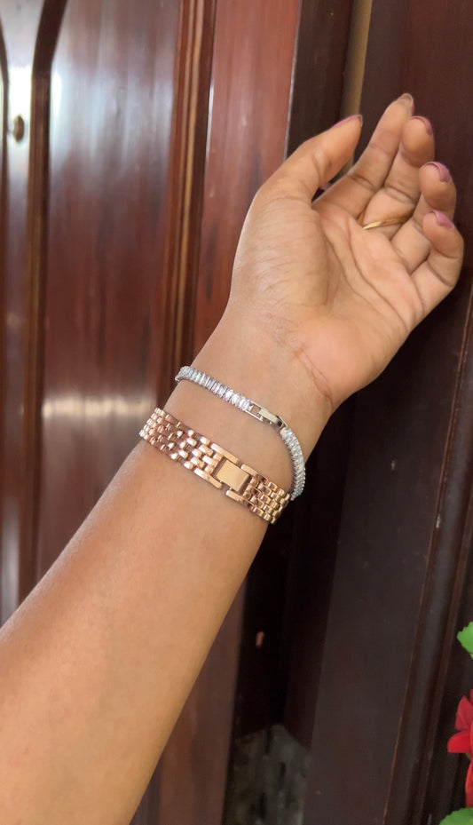 Chain bracelet -silver