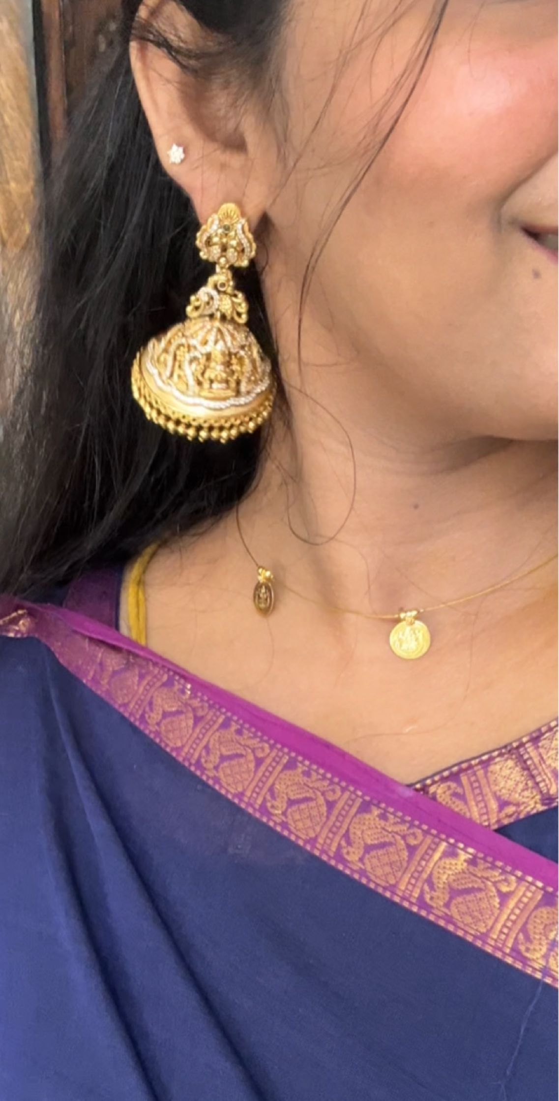 bridal kooda jhumkas - Thaanya - Suki