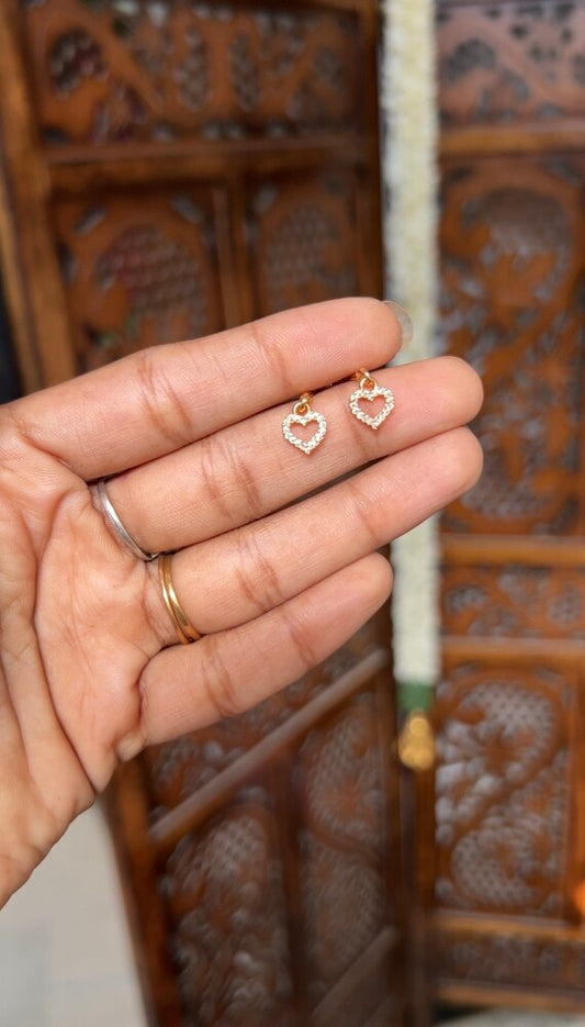 Bugadi earring - big heart