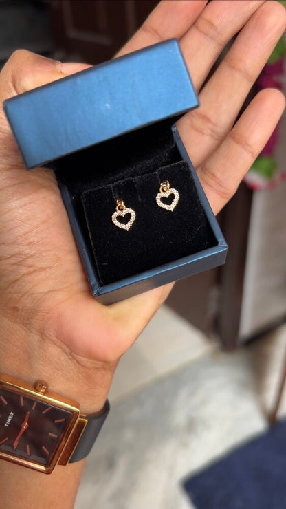 Bugadi earring - big heart