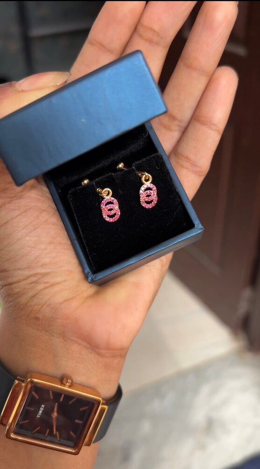 Bugadi earring - ruby