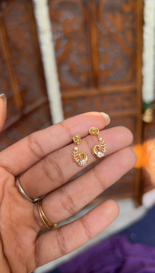 Bugadi earring - peacock