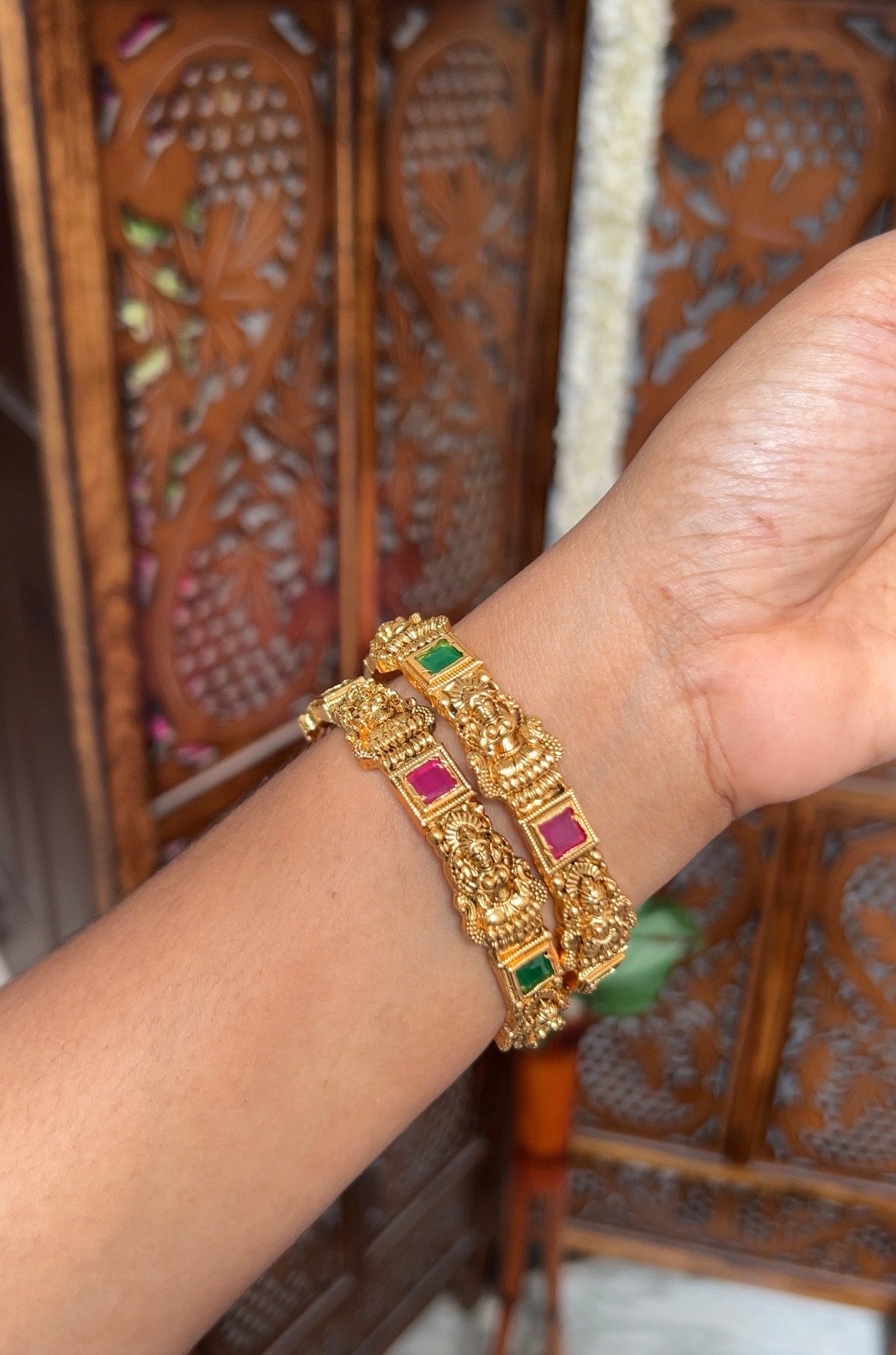 antique black lakshmi bangles - Rukhu