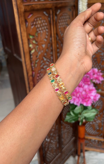 Navarathana bangles - varalakshmi