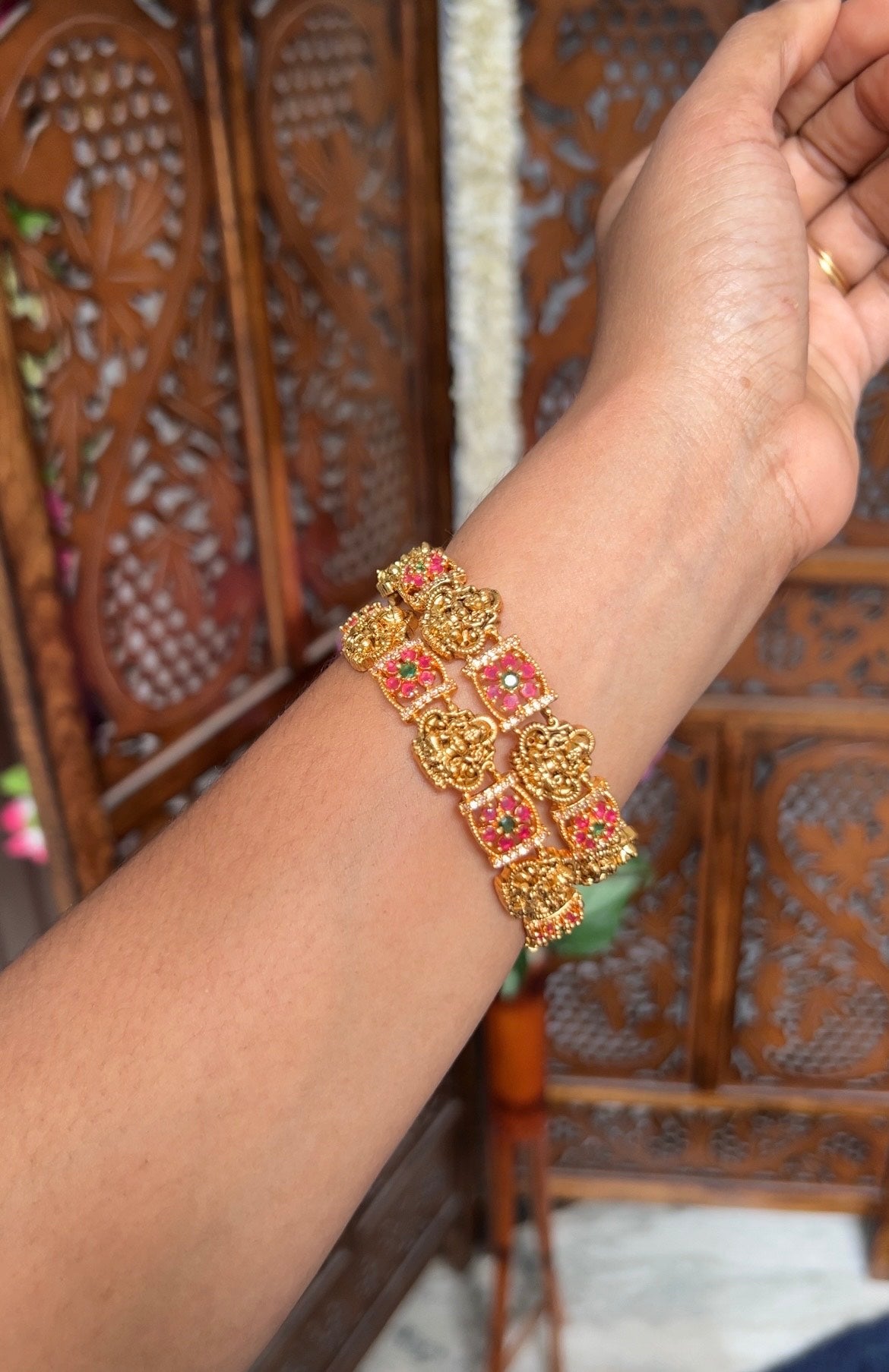 bangles  - Engagement look -rukhu