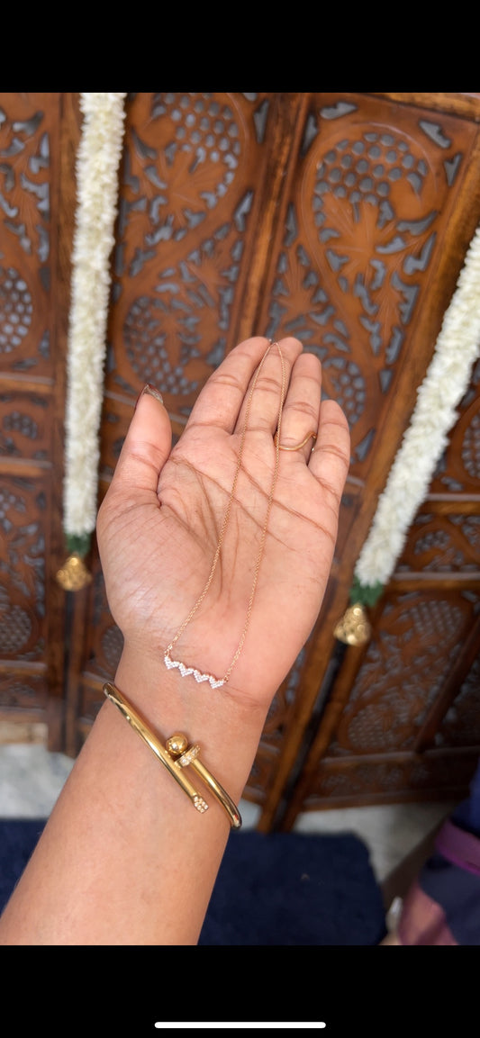 Anti-tarnish chain -Rose gold