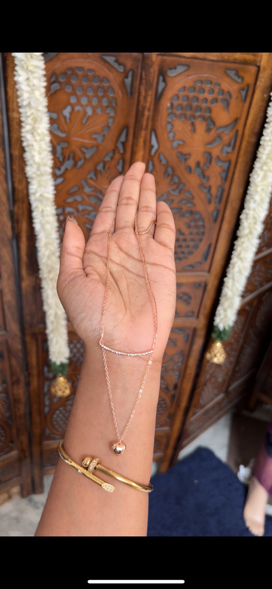 Ant-taransh chain -Rose gold chain