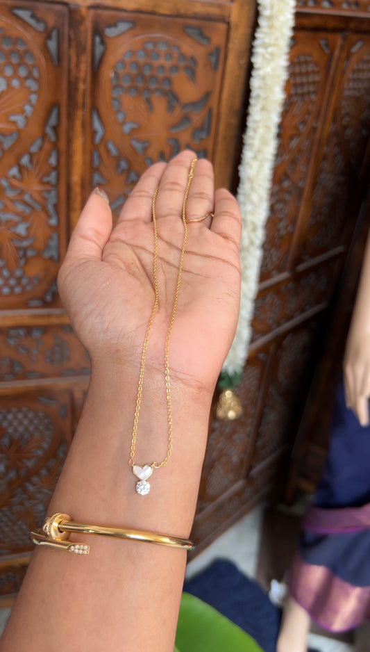 Anti -tranish chain -gold