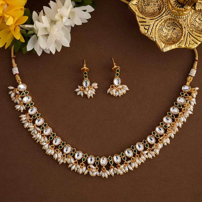 Sanaya two in one neckpiece - varalakshmi