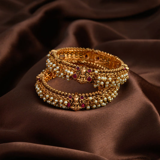 Lakshmi pearl bangle