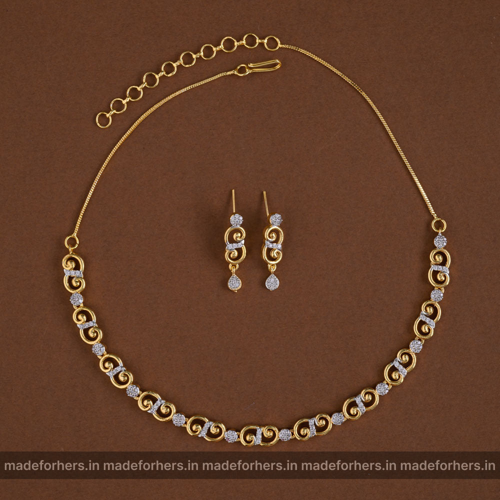 Seema party wear neckpiece