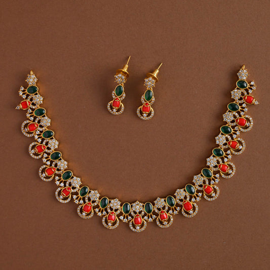 Aurika neckpiece- Angaraka