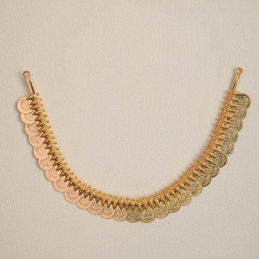 Impon lakshmi coin neckpiece
