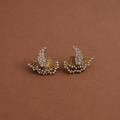 Featherington earring  - stud - Keralam - Minmini