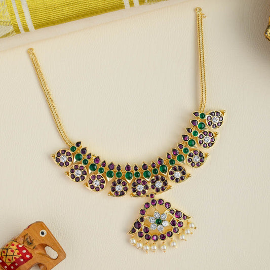Anicham maangaz neckpiece