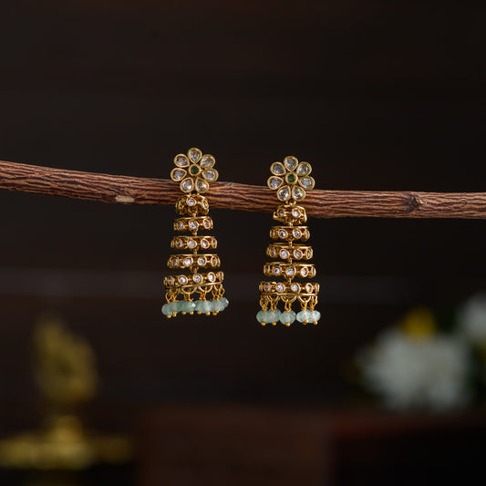 Layered jhumka