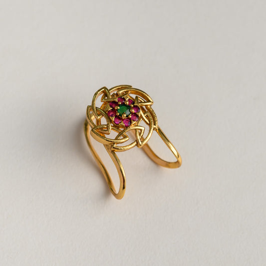 Floral Vanki Ring