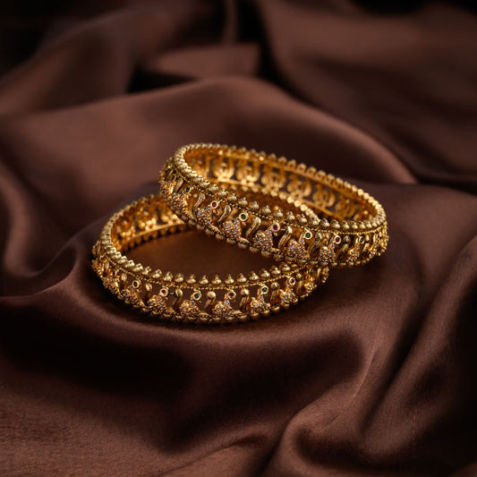 Peacock bangle