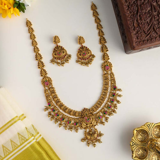 lakshmi dual nagas jadau haaram