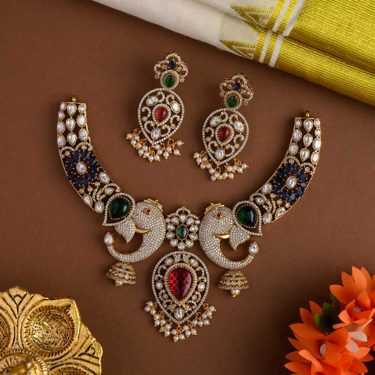 Modak  elephant neckpiece