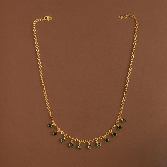Impon Green Gems Chain