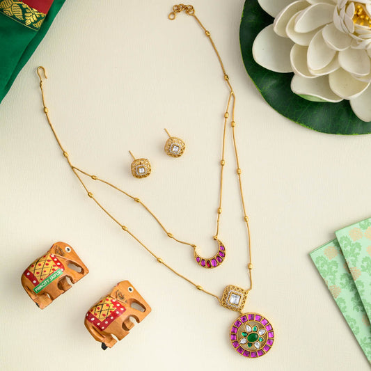 Elite Pirai Chakraa Neckpiece