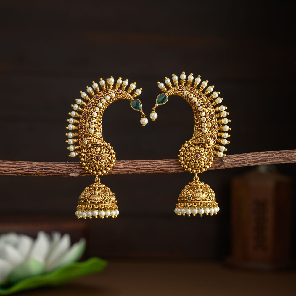 Lakshmi Earcuf Jhumka