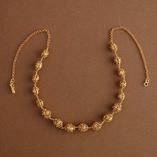 Angaraka Golden balled chain